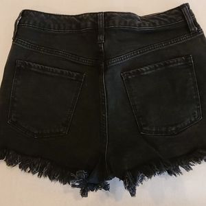 Massimo black shorts
